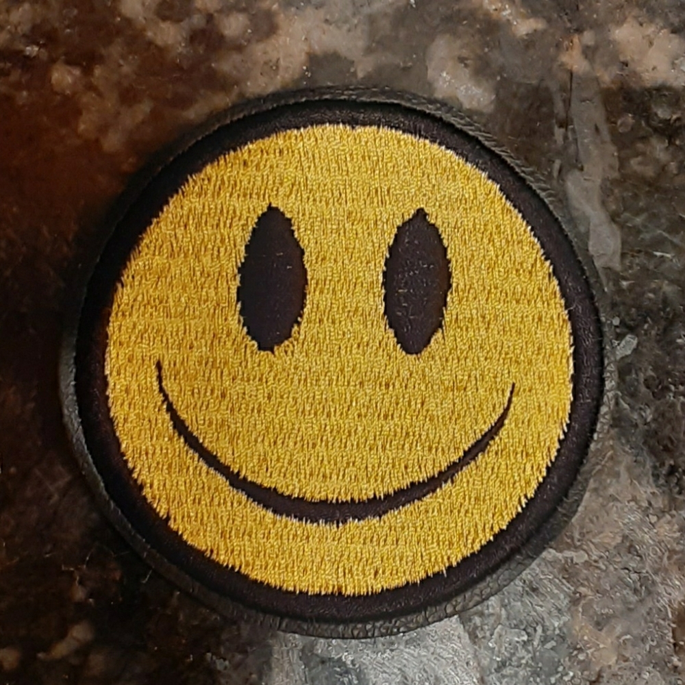 90s Smiley Face Patches Made by Me
